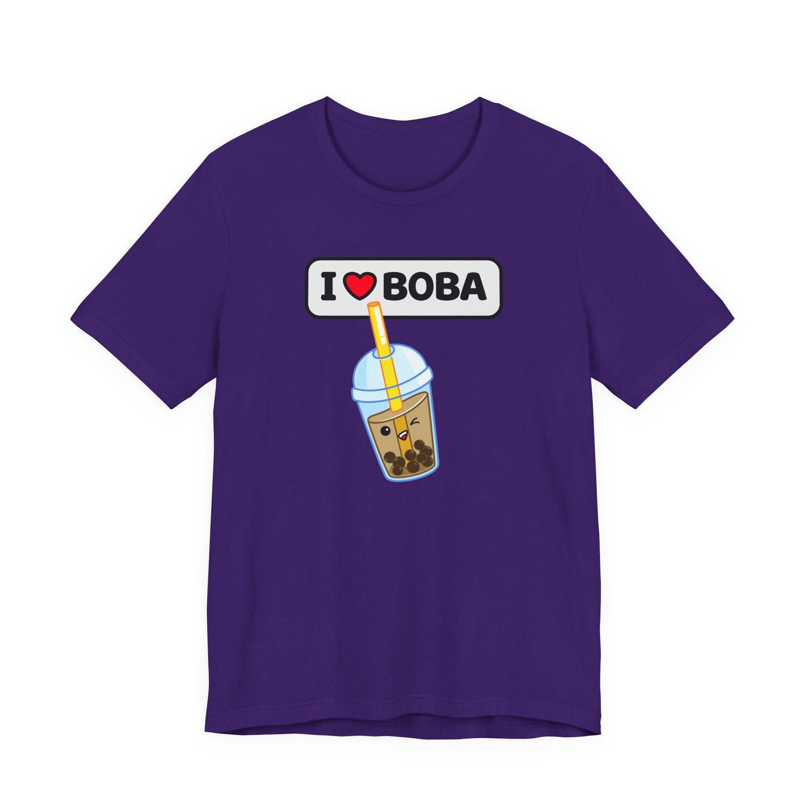 I LOVE Boba Short Sleeve Tee - Image 6