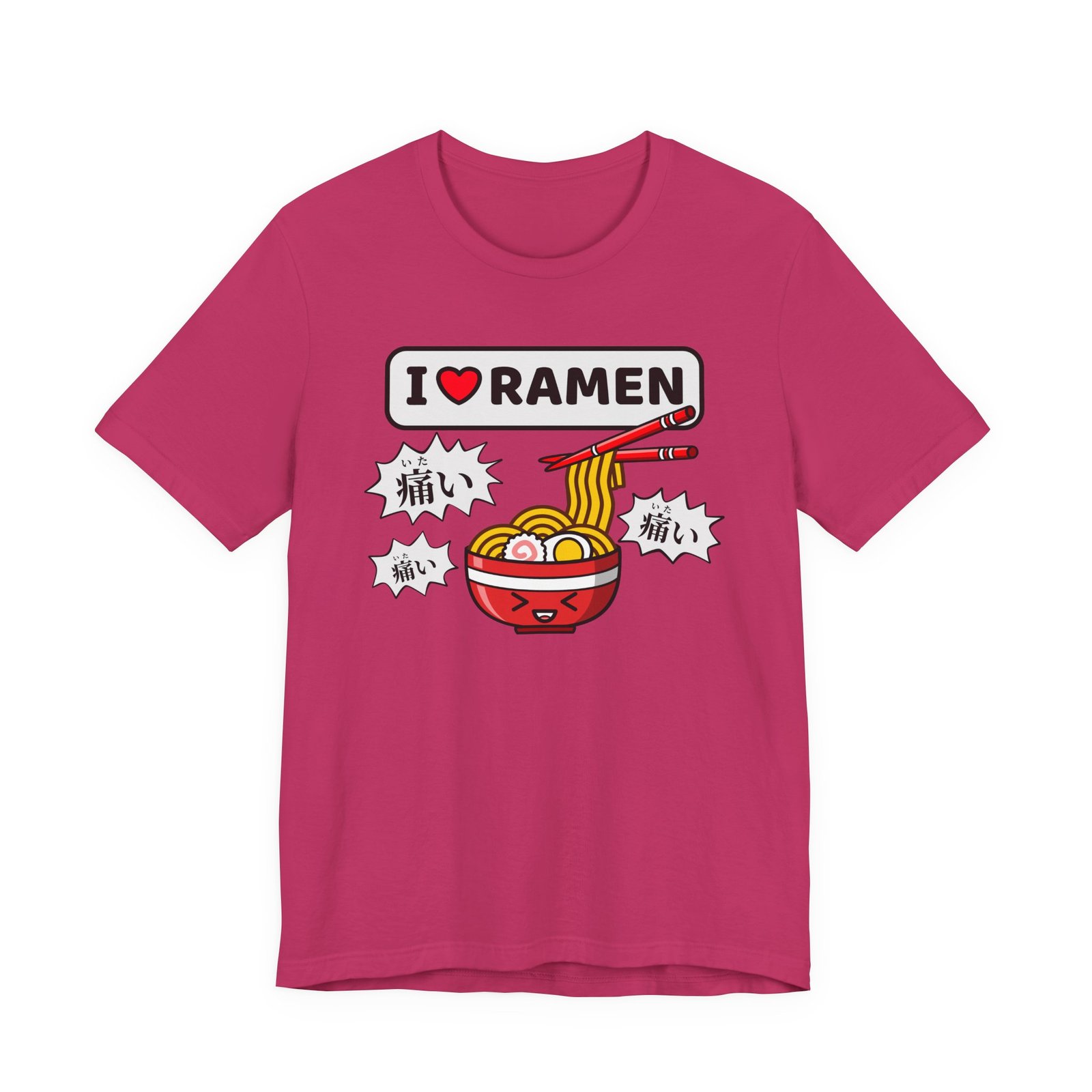 I LOVE Ramen Short Sleeve Tee - Image 3
