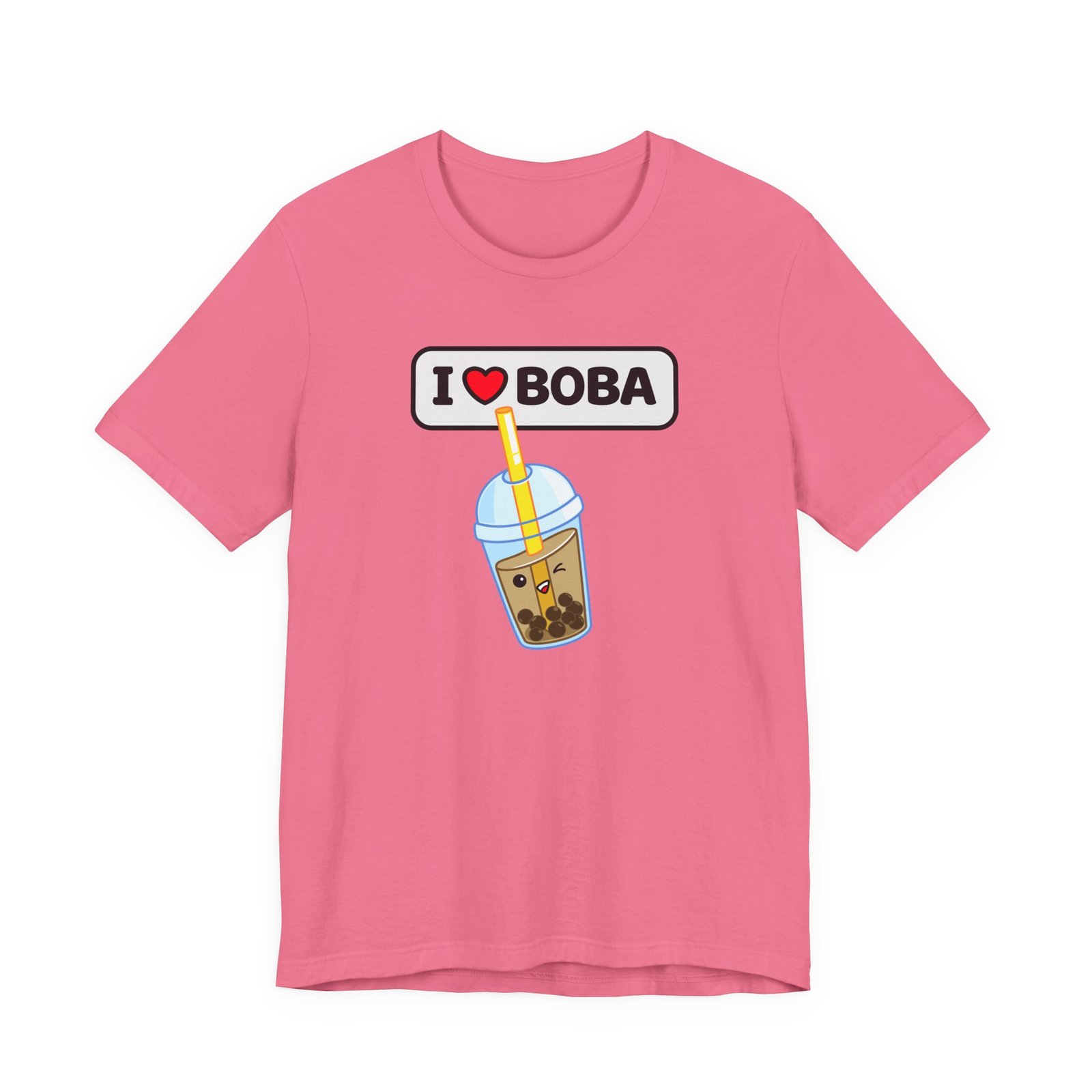 I LOVE Boba Short Sleeve Tee - Image 8