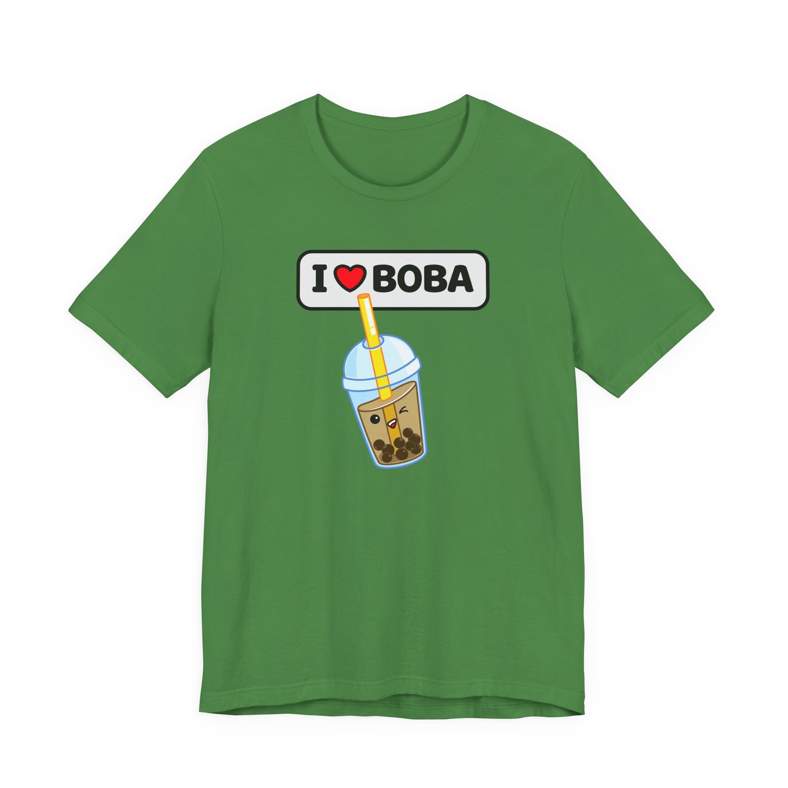 I LOVE Boba Short Sleeve Tee - Image 4