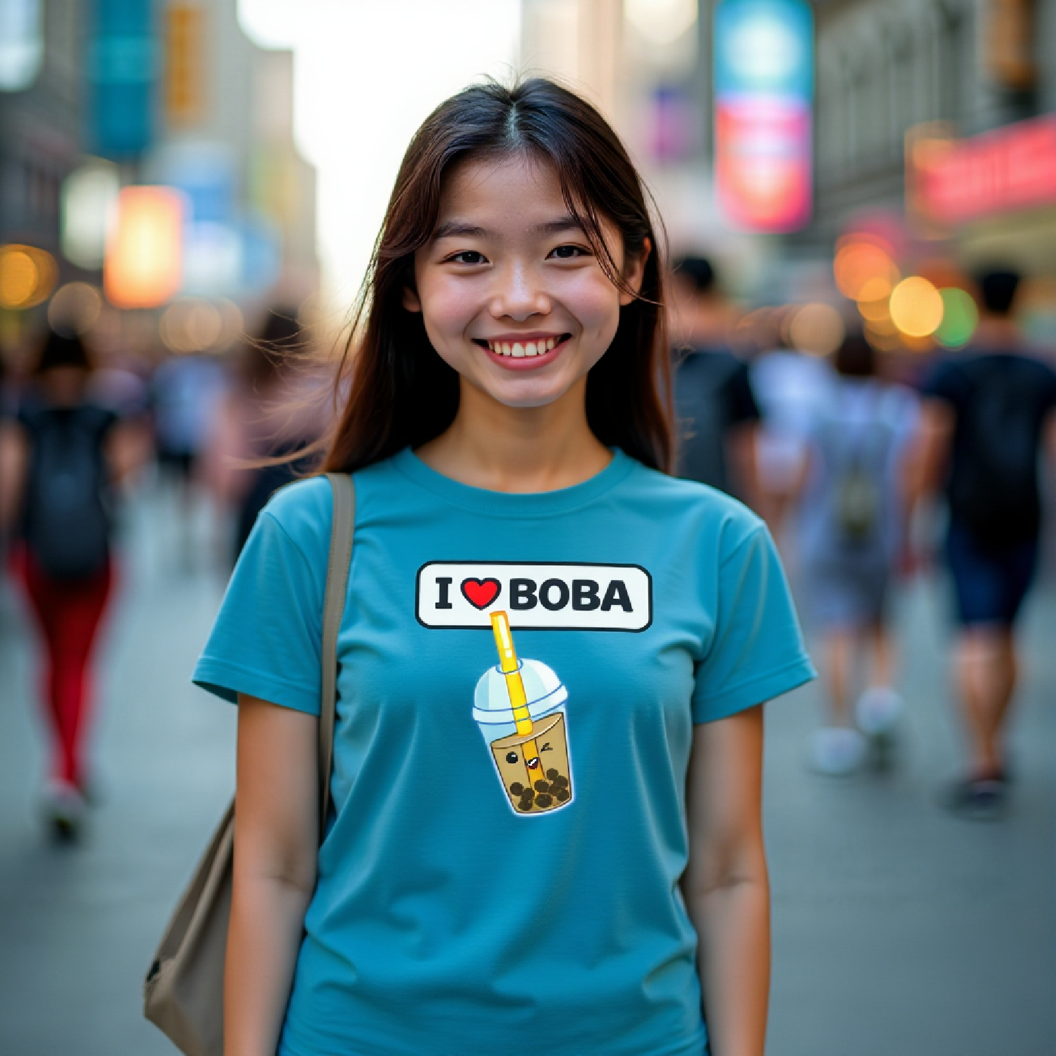 I LOVE Boba Short Sleeve Tee